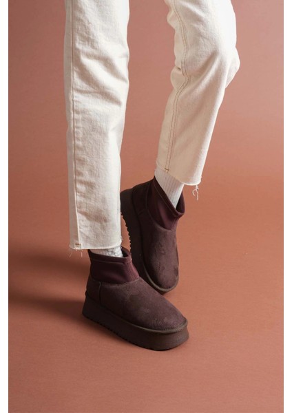 Mtxdpn Cuen Kahverengi Süet Bot (Numara: 39) fiyatları