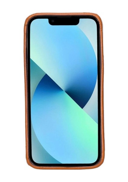 Apple iPhone 13 Uyumlu Deri Arka Kapak Rock RST2EF Taba fiyatları