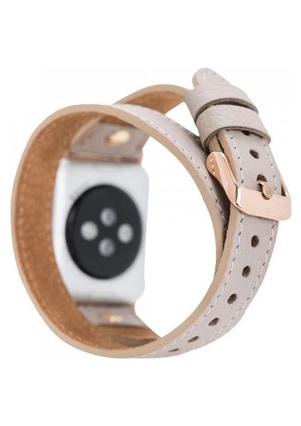 Apple Watch Uyumlu Deri Kordon 38-40-41MM Slim Dtgt Erc3 fiyatları