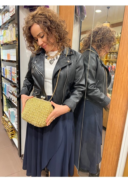 Elörgüsü Burslu Gold Çanta fiyatları