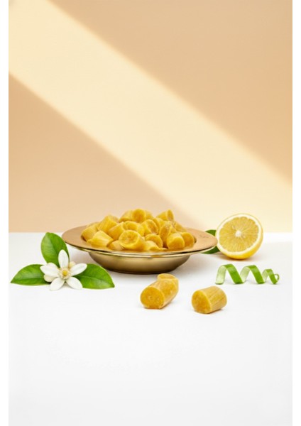 Limon Aromalı Erzurum Şekeri Hediyelik Kutulu 250 gr