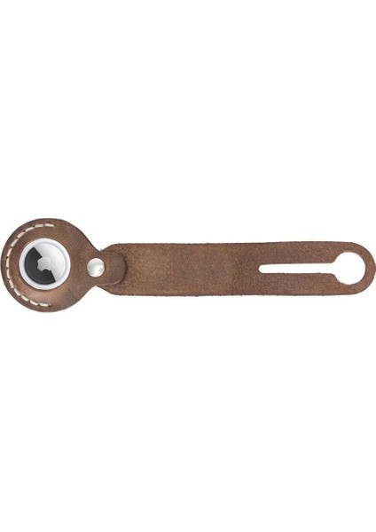 Apple Airtag Uyumlu Deri Anahtarlık Beta Aa6 Kahve modelleri