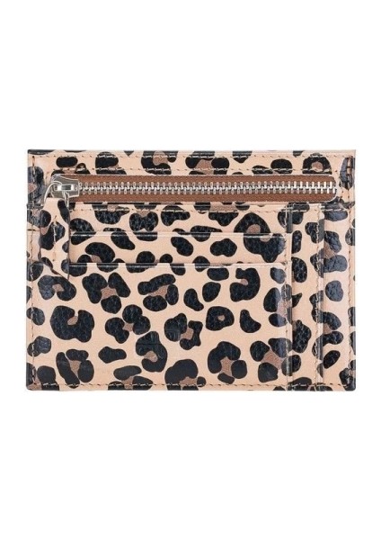 Zip Deri Fermuarlı Kartlık Zpch Leo-Ne Leopar fiyatları