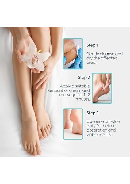 Clasycare Topuk Çatlağı Kremi – Kuru ve Çatlamış Topuklar Için – E Vitamini ve Avokado Yağlı Topuk Kremi – Nasır, Sert ve Ölü Deriler Için Nemlendirici Ayak Bakım Kremi – 100 ml