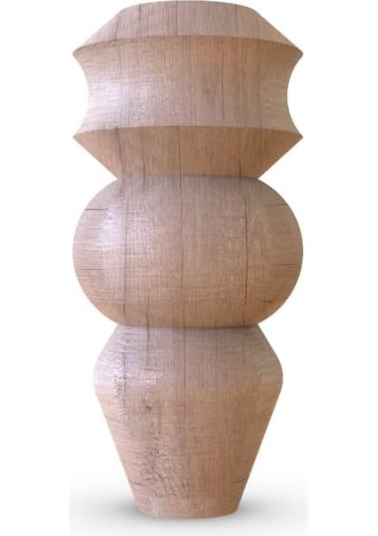 Ahşap Koltuk Ayağı Lila 10 cm