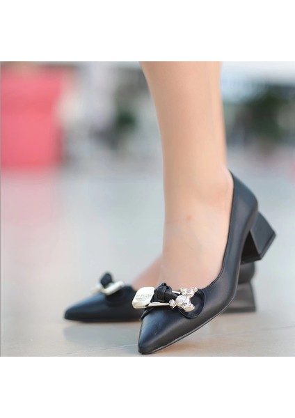 Mtxdpn Jies Siyah Topuklu Ayakkabı (Numara: 39) fırsatları