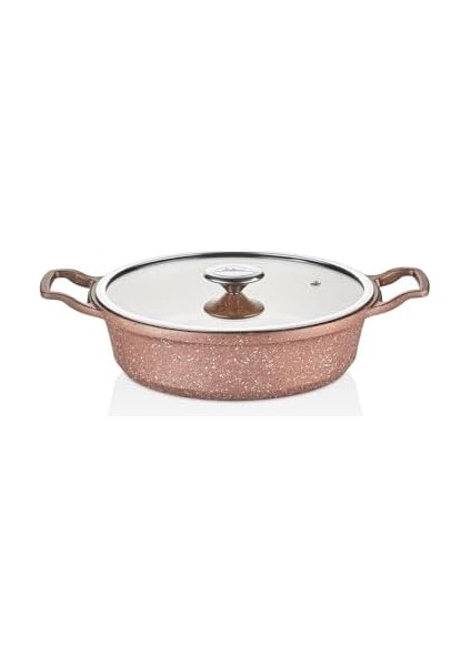 Orjin 7 Prç Rose Set (TENCERE20+24/K.YARIK26/TAVA26) modelleri