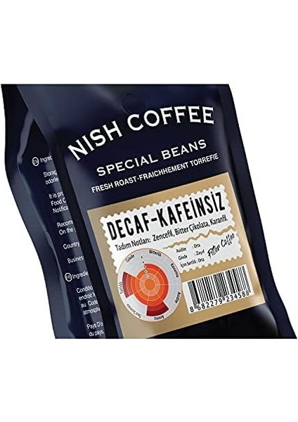 Nish Filtre Kahve Decaf-Kafeinsiz 250 gr