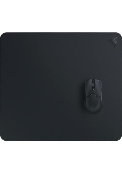 - Cam Fare Altlığı (Birinci Sınıf Temperli Cam, Ultra Pürüzsüz Yüzey, Mikro Kazınmış Yüzey, Kir ve Çizilmeye Dayanıklı, Daha Sessiz Fare, Kaymaz Kauçuk Taban) Siyah