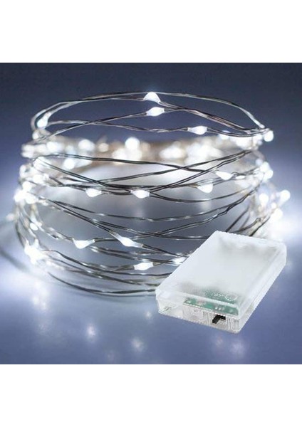 Marifetlerim - Iki Pilli 3 Fonksiyonlu 3 Metre Beyaz LED