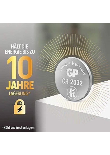 3V Lithium Knopfzellen, 20 Stück Li-Mn Knopfbatterien Cr 2032 - 3 Volt Im 20-Er Pack, Batterien Einzeln Entnehmbar ( Batteries Markenprodukt) fiyatları