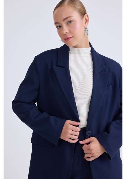 Tek Düğme Vatkalı Ceket modelleri