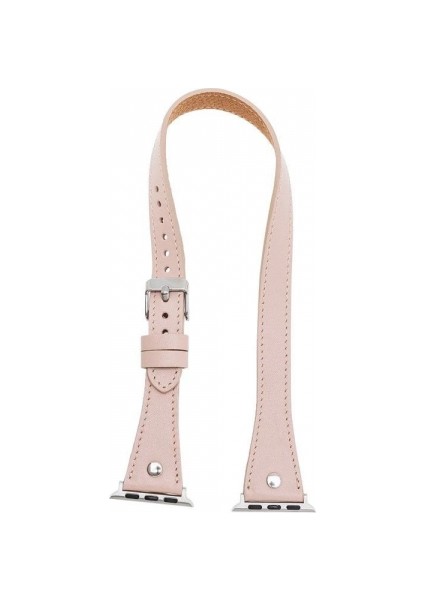 Apple Watch Uyumlu Deri Kordon 38-40-41MM Slim Dtst Nu1 modelleri