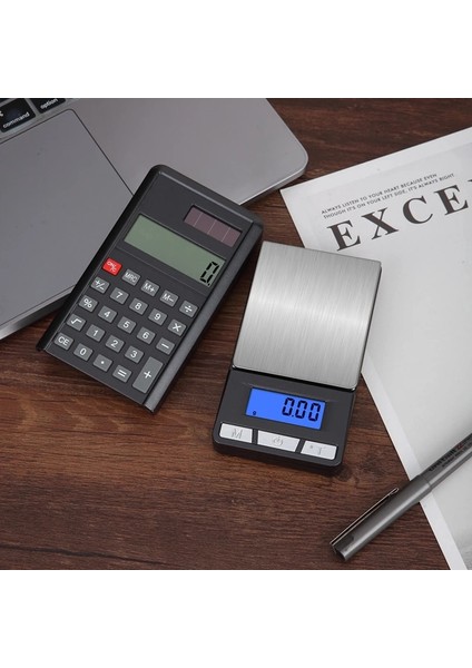 LCD Ekran Elektronik Hesap Makineli Hassas Dijital Takı Altın Gram Ölçer Terazi (500G 0.1g) fırsatları