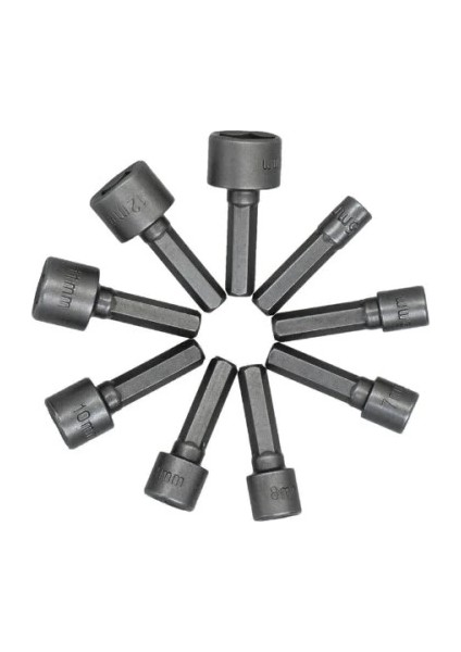 9 Parça Manyetik Somun Adaptörü