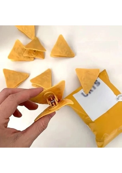 Cips Şeklinde Poşet Klipsleri modelleri