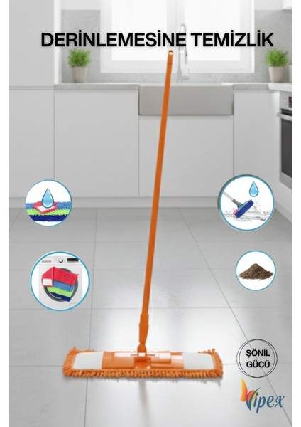 50 cm Şönil Püsküllü Yedek Mop
