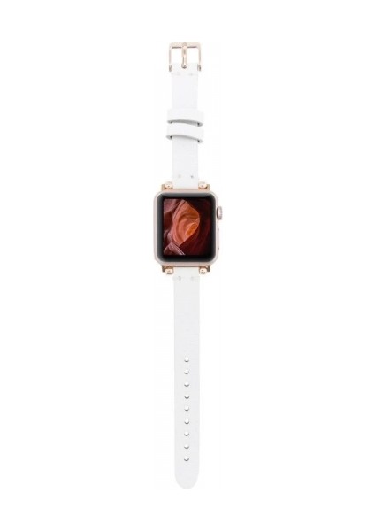 Apple Watch Uyumlu Deri Kordon 38-40-41MM Ferro F3 modelleri