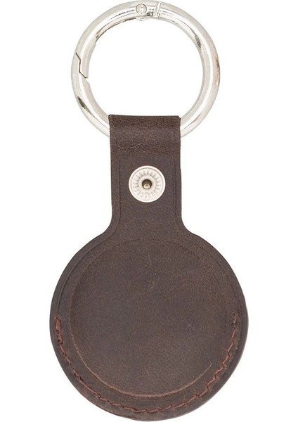 Apple Airtag Uyumlu Deri Anahtarlık, Acı Kahve fırsatları