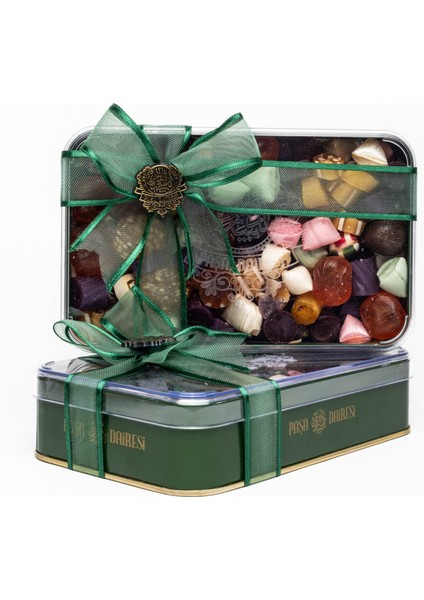 Karışık Akide Şekeri Nostaljik Retro Teneke Hediyelik Kutulu 500 gr fiyatları