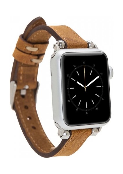 Apple Watch Uyumlu Deri Kordon 38-40-41MM Ferro G19