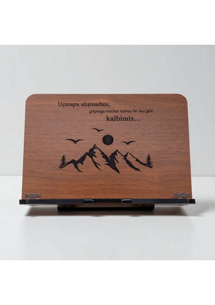 İsfahan TA Kitap Okuma Standı Masaüstü Ahşap Rahle