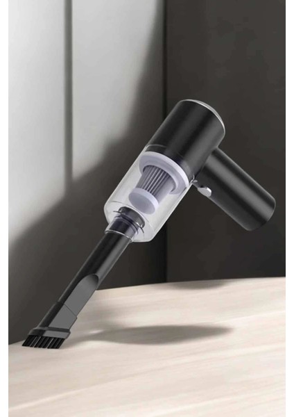Üflemeli Güçlü Vakumlu Ev Ofis Araç Süpürgesi El Süpürgesi Şarjlı fırsatları