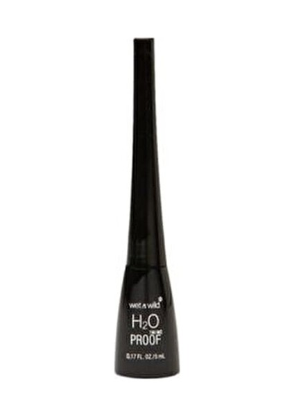H2O Proof Likit Eyeliner Suya Dayanıklı Siyah Renk 1 Adet Kolay Uygulama