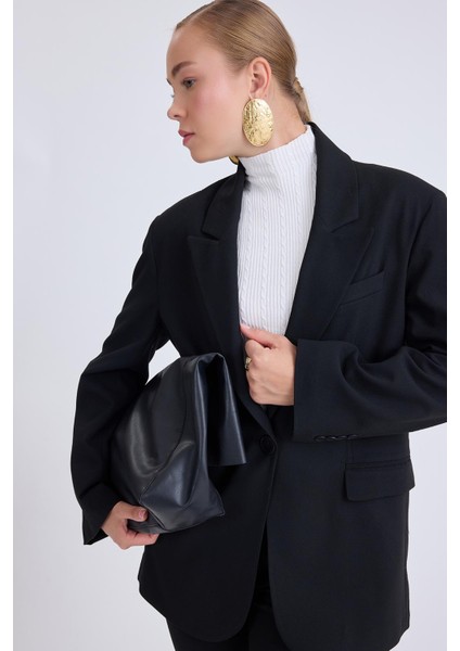 Tek Düğme Vatkalı Ceket indirimleri