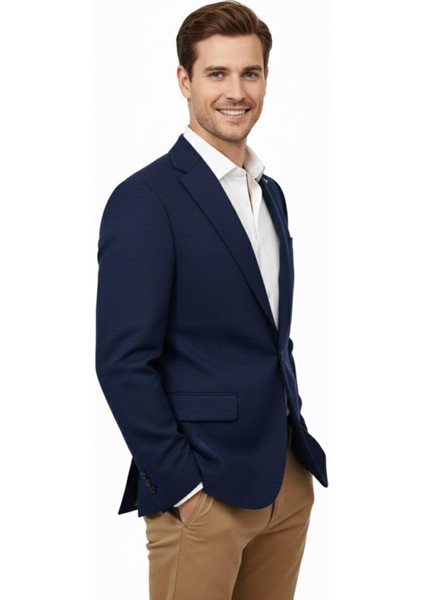 Erkek Tek Spor Ceket Çift Yırtmaçlı BGL-ST04982 modelleri