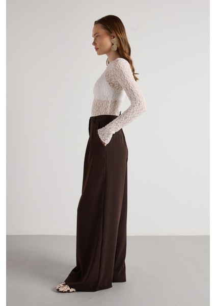 Palazzo Pantolon Kahve fiyatları