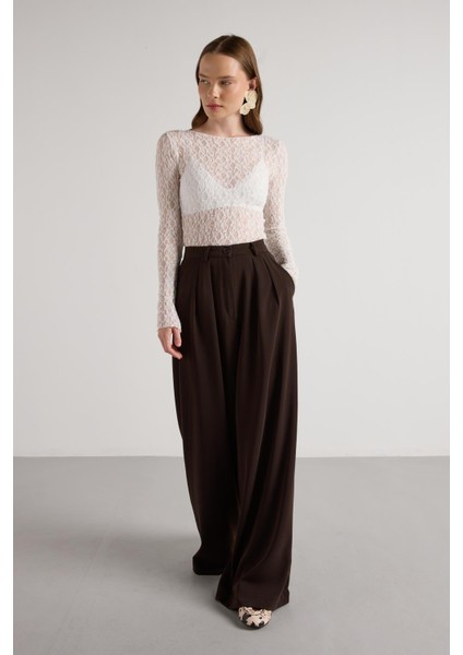 Palazzo Pantolon Kahve indirimleri