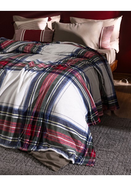 Clorel Tek Kişilik Welsoft Baskılı Battaniye - Lacivert fiyatları