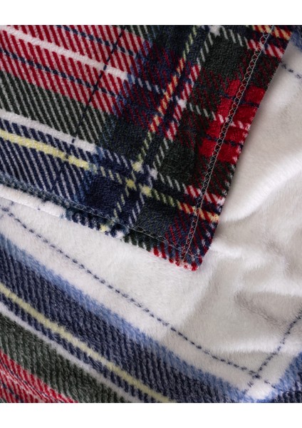 Clorel Tek Kişilik Welsoft Baskılı Battaniye - Lacivert