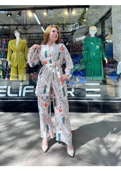 Mtxdpn Ceketli Baskılı Takım Beyaz (Beden: S) fiyatları