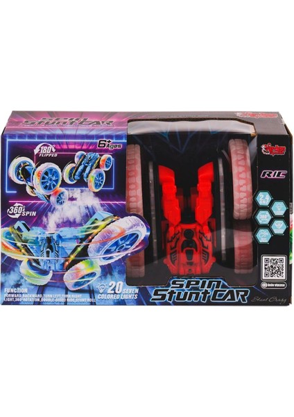 Hg-4-45 Kumandalı Işıklı Buharlı Stunt Spin Araba -Vardem Oyuncak fiyatları