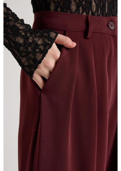 Palazzo Pantolon Bordo