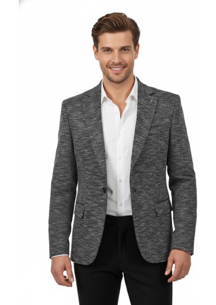 Erkek Tek Spor Ceket Çift Yırtmaçlı BGL-ST04981