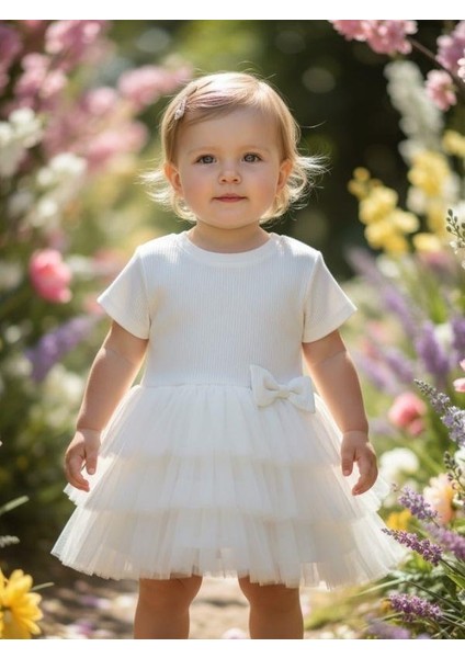 Kız Çocuk Kat Kat Tüllü Elbise fırsatları