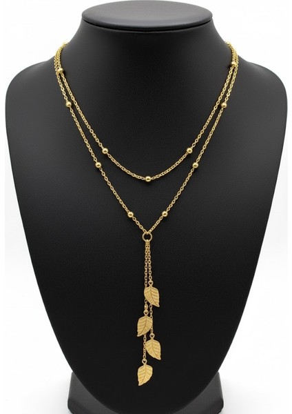 Düşen Yapraklar Altın Zincir Kolye indirimleri