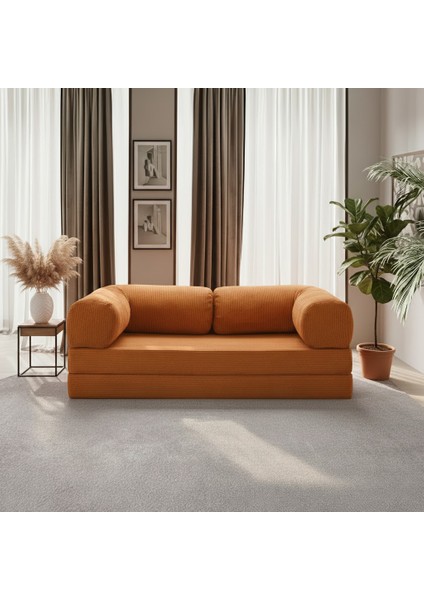 Yıkanır Silinir Pratik Kanepe 90X180 | Fitilli Kadife Kumaş Yer Yatağı & Koltuk fırsatları