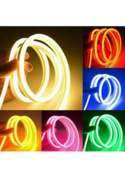 Mor LED Şerit 24VOLT 5 Metre Dikkat Çekici Renk ve Uzun Süreli Kullanım