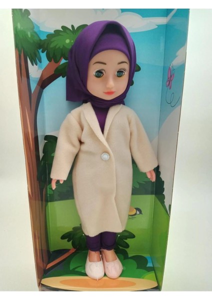 Tesettürlü Meryem Bebek Sesli Dua ve Ilahi Söyleyen Interaktif Maneviyat Geliştirici Oyuncak Bebek indirimleri