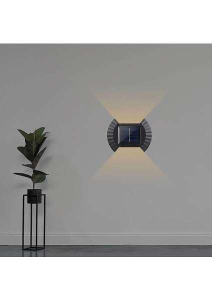 Noas YL84 8001 S LED 5W Solar Aplik 3200K Gün Işığı fırsatları