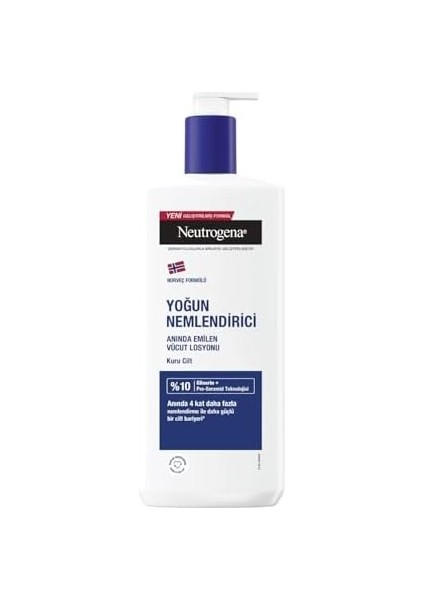 Neutrogena Deep Moisture Parfümlü Vücut Losyonu (400 Ml) fiyatları