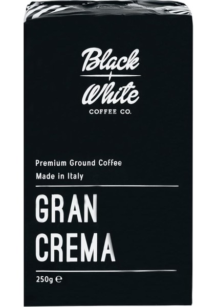 Black And White Coffee Co. Gran Crema Toz Kahve, 250 gr modelleri