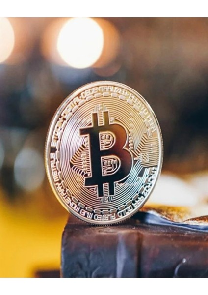 Bitcoin Hatıra Parası – Altın Renk Metal Koleksiyon Parası – Kripto Para Temalı Dekoratif Coin modelleri