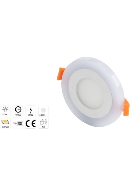 Cata Ct 5150 7W 6400K Beyaz-Mavi Işık Okyanus LED Spot Armatür modelleri