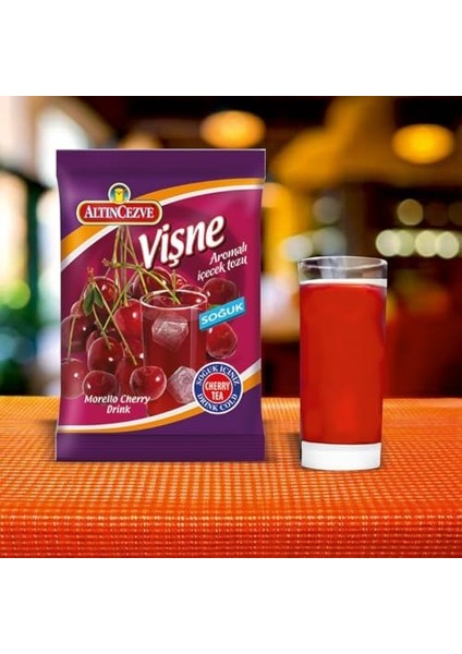 Altıncezve Vişne Aromalı Toz Içecek - Soğuk Vişne 450 gr