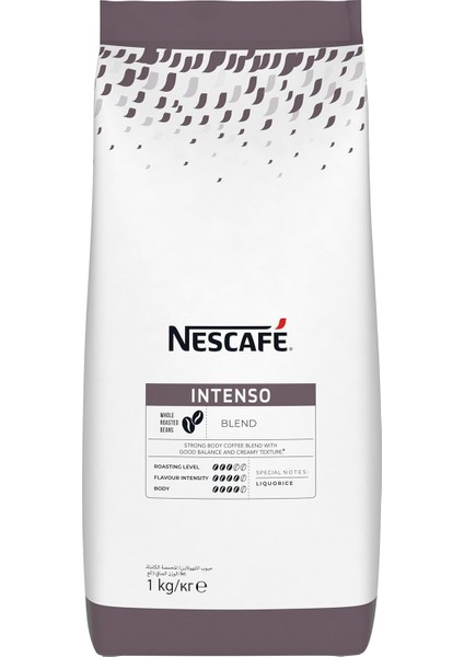 Nescafe Intenso Çekirdek Kahve 1 kg modelleri